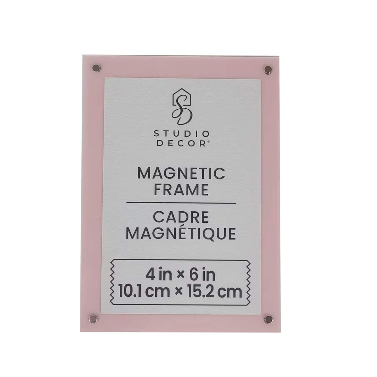 4" x 6" Acrylic Magnetic Frame by Studio Décor®